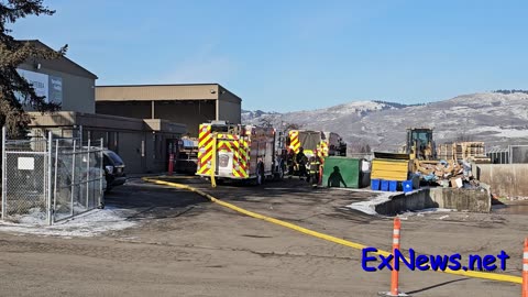 Vernon Recycling Facility Fire