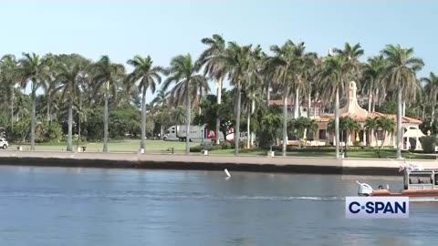 Moving trucks have arrived at Mar-a-Lago 🔥 T-MINUS 7 DAYS!
