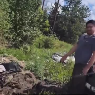 Canadian wastes his time trying to explain to a pajeet invader that dumping garbage is wrong