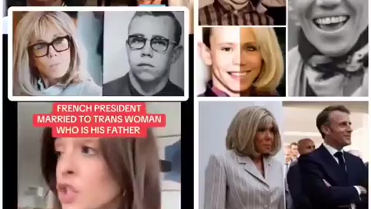 French President Macron is Married to a Trans Woman and it's his Father