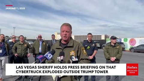 Las Vegas Sheriff Kevin McMahill Discusses Cybertruck Explosion Outside Trump Tower