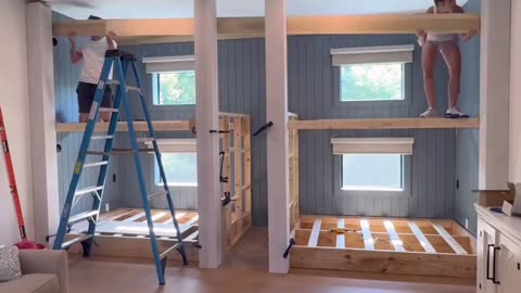 This Mom’s DIY Bunk Bed Project Will Blow Your Mind!