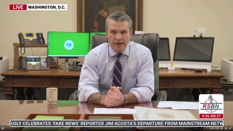 RSBN - DOD Secretary Pete Hegseth Updates the Public on Deadly Plane Crash in DC - 13025