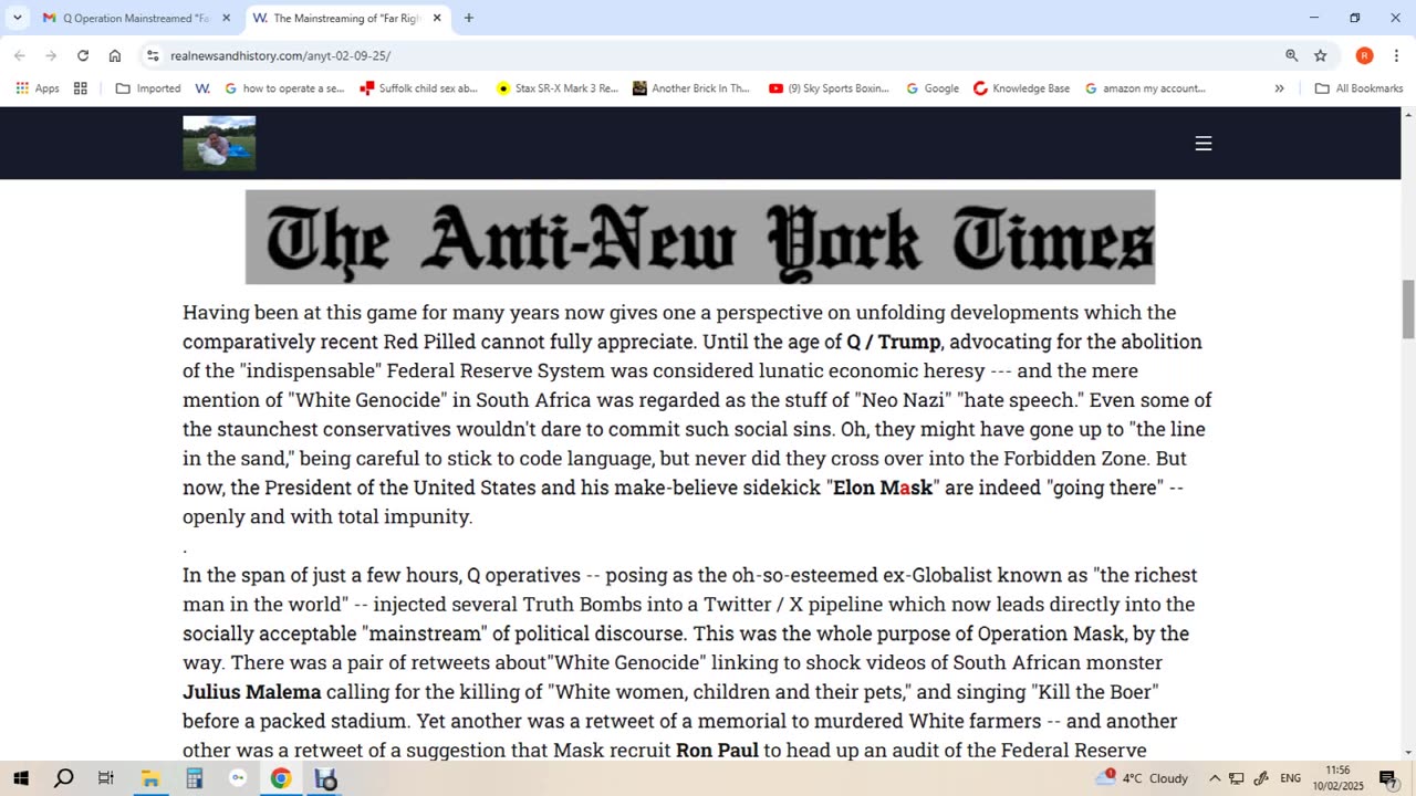 EXTRA Anti New York Times 2025 02 10