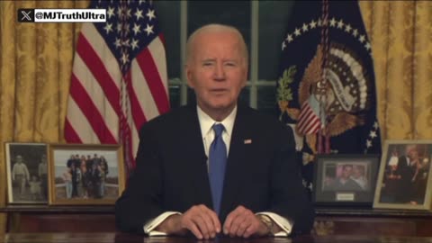 Joe Biden warns climate change is here…. Look at the wildfires in LA