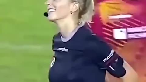 Football Female Referee Got Swag