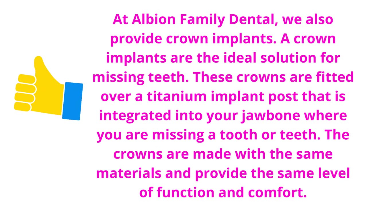 Albion Family Dental : Top-Rated Tooth Implants in Albion, NY