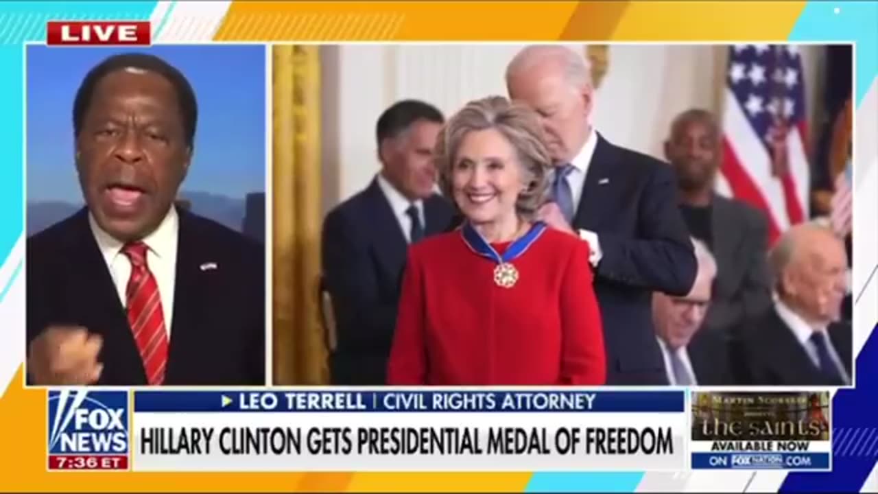 Biden slammed for divisive medal of freedom picks