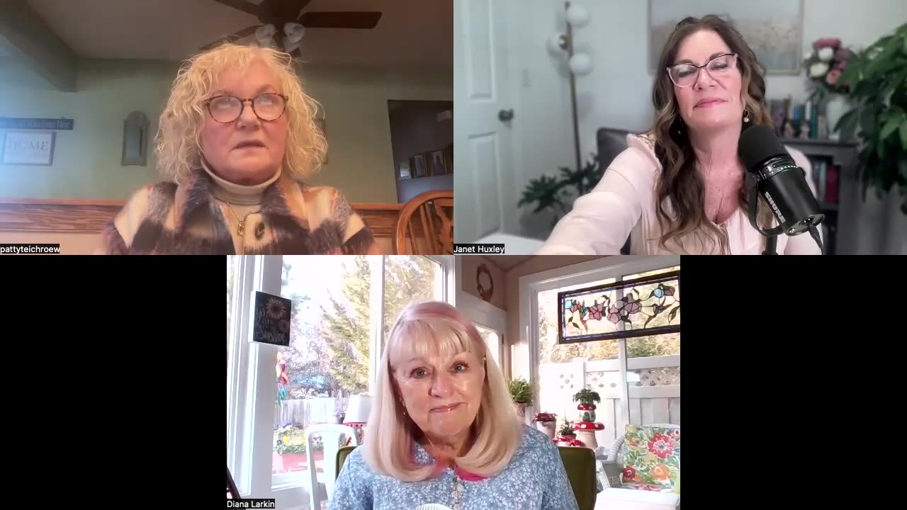 Diana Larkin w/ J.M. Huxley & Patty Teichroew: COLOR SPEAK, Season 5, Episode 9 THE ...