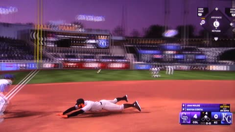 MLB The Show: Colorado Rockies vs Kansas City Royals (S10 G14)