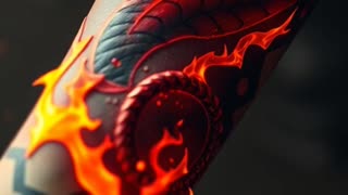 Nightmare Tattoo: What Happens When Ink Comes Alive?#shorts