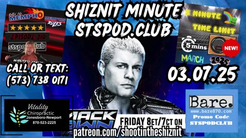 SHIZNIT MINUTE 03.07.25 -BT TALKS SDL!!