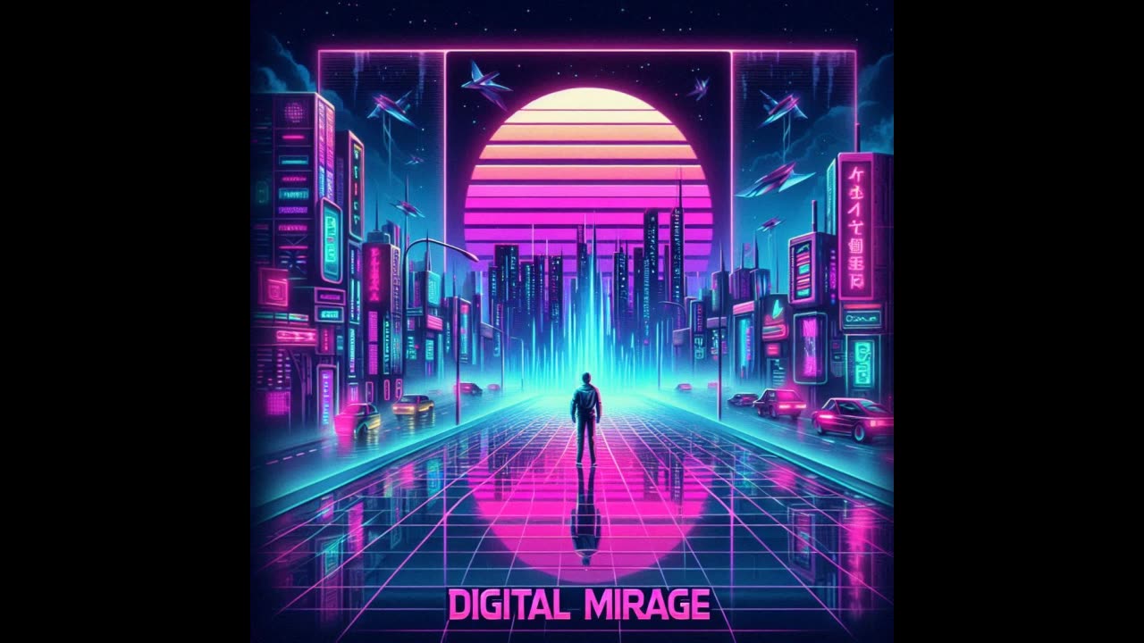 Digital Mirage - Synthwave Retro