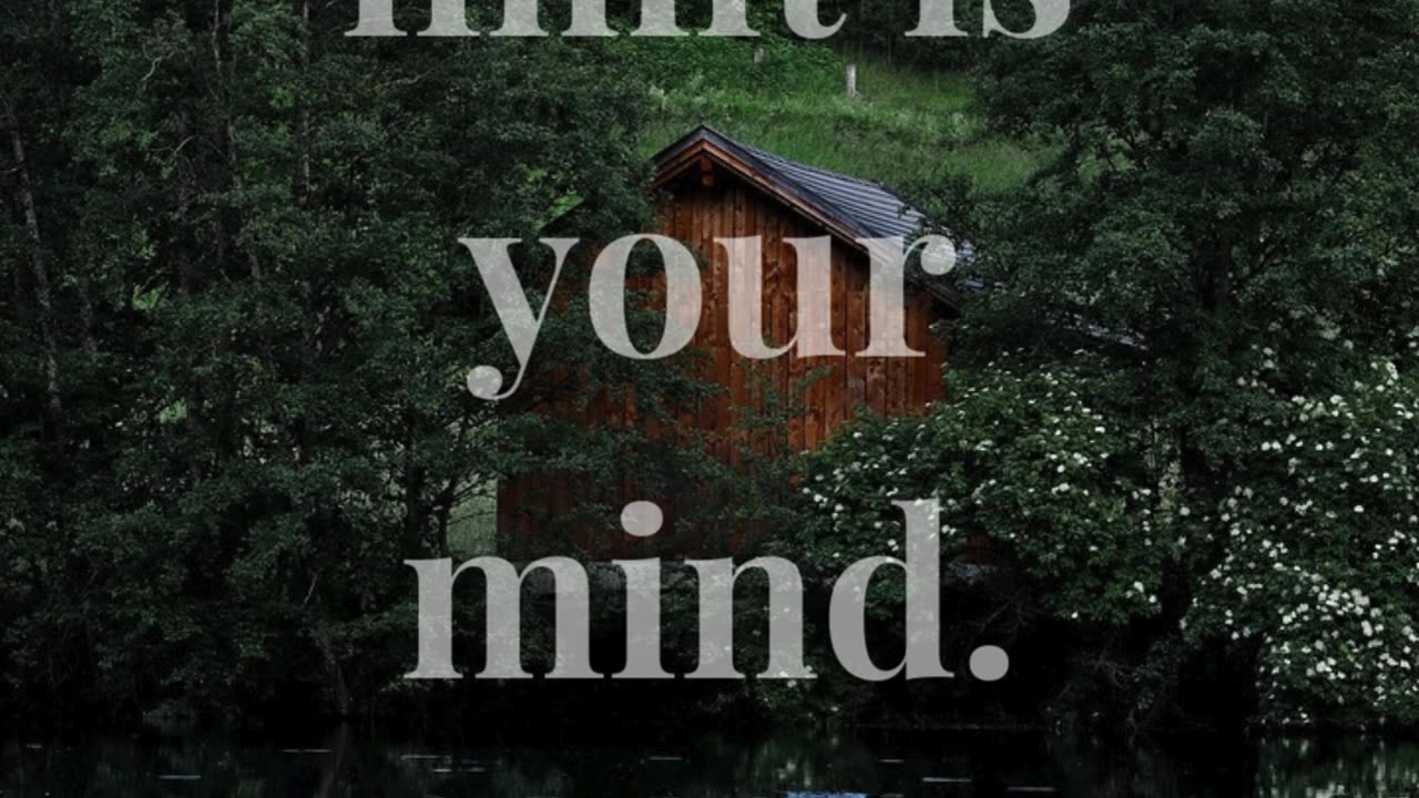 Your only limit is your mind