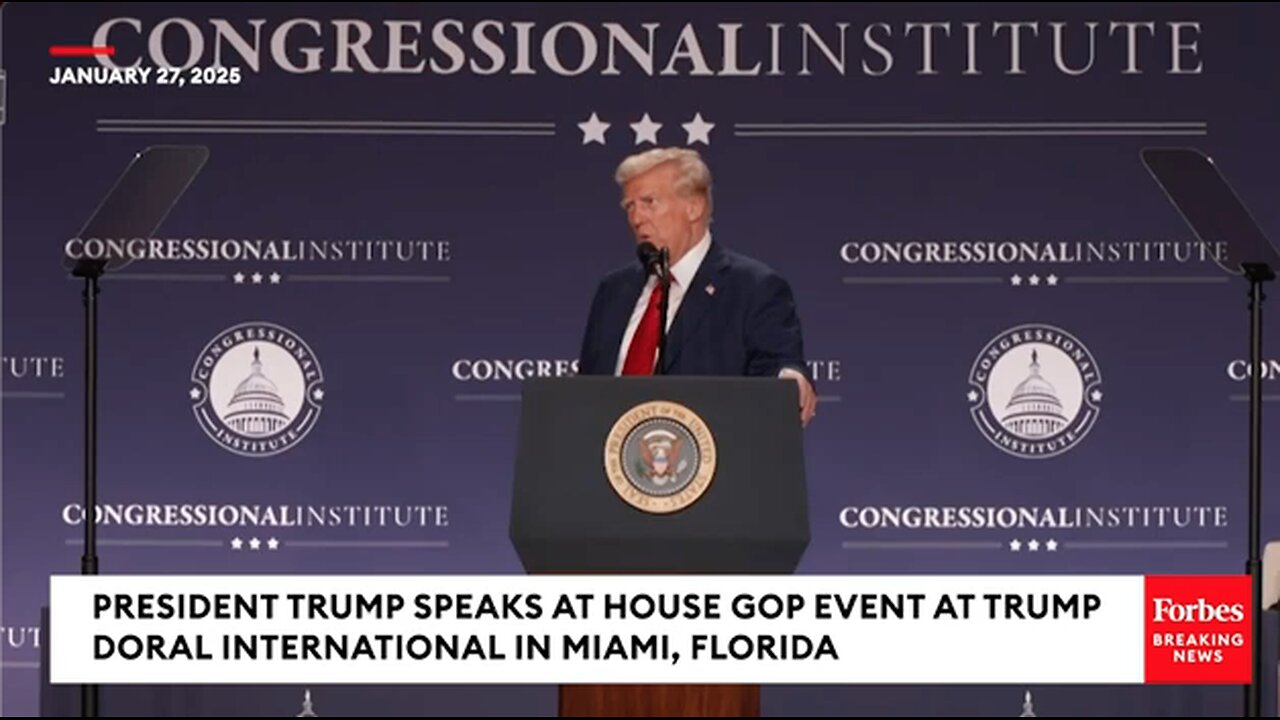 Trump Reacts To DeepSeek Rocking Stock Market, AI Industry