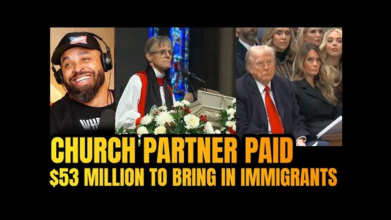 Woke Bishop’s Church PARTNER EARNED $53 million in taxpayer dollars to bring immigrants in USA!