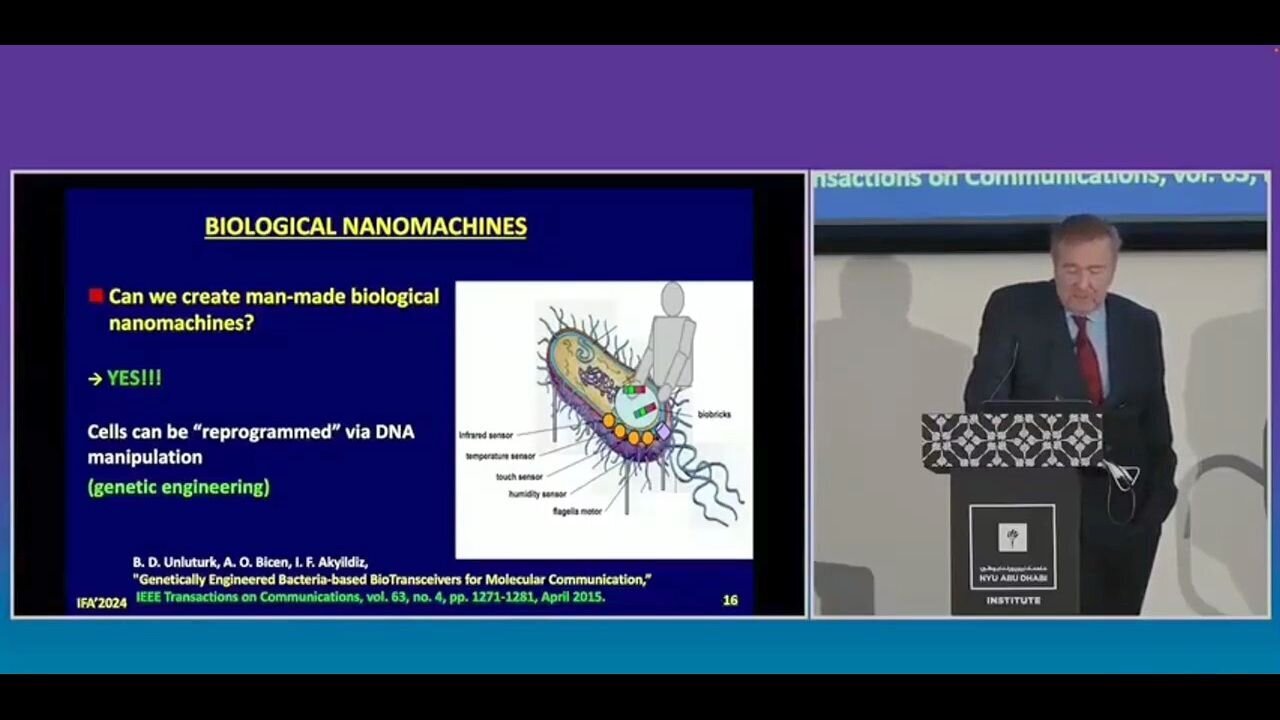 "​Biological Nanomachines Inside Covid-19 Bioweapon Injection" | I. F. Akyildiz - IEEE - IFA'2024