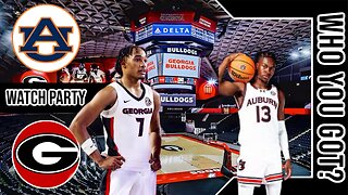 Auburn Tigers vs Georgia Bulldogs | Live Play by Play | Watch Party Stream | SEC CBB 1-18-2025 🏀🔥