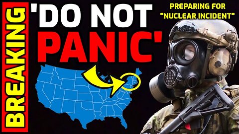 BREAKING 🚨 New York prepares for Large Scale "Nuclear Incident" - Officials Warn "DON'T PANIC"