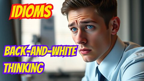 Learn the ‘Black and White Thinking’ Idiom with a Fun Challenge! 🎉