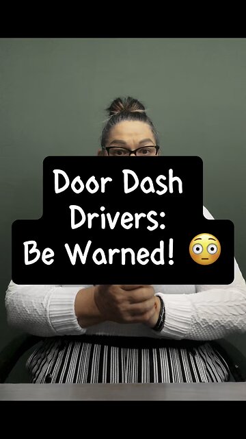 For Door Dash Drivers: Be Warned! 😳 #driver #doordash #money #thief #stolen #tips