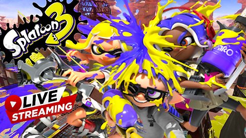 Splatoon 3 Turf War Gameplay *LIVE*