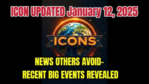 ICONS UPDATED January 12, 2025 .NEWS OTHERS AVOID- RECENT EVENTS