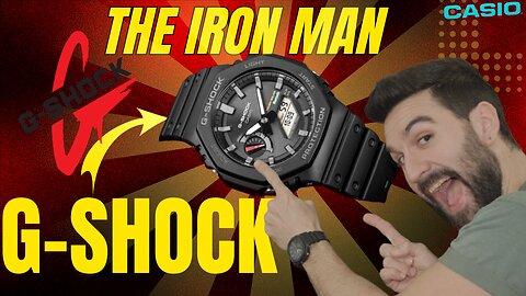 My last review??? The Iron Man G-shock: Casio G-shock GA-2100-1AER (Casioak) Tony Stark approved!