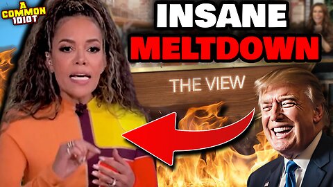 Woke Sunny from the View has UNHINGED Take on Live TV