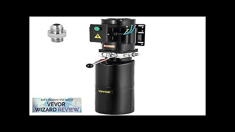 VEVOR 110V 2.64 Gallon Hydraulic Power Unit Automotive Hydraulic Pump Dump Trailer Review