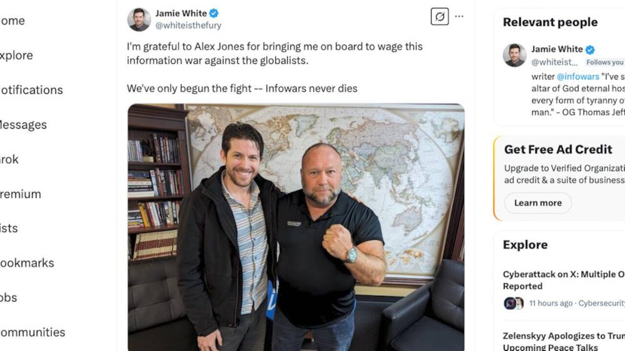 We are deeply saddened to inform you that InfoWars Reporter Jamie White was brutally murdered