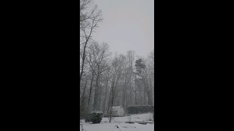 Snow, in Georgia (USA)