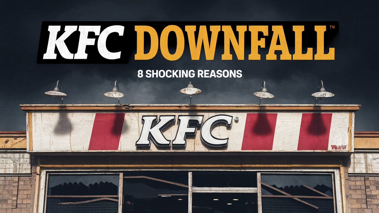 From Boom to Bust: The 8 Reasons Behind KFC’s Downfall #businesslessons #ConsumerTrends