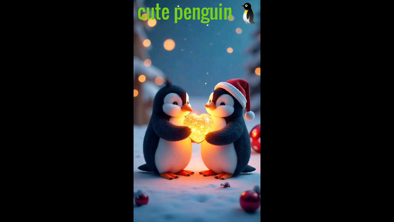 cute penguin 😍😍🐧🐧