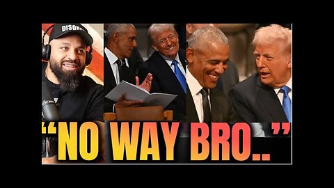 Obama and Trump Seen Laughing and Chatting at Jimmy Carter’s Funeral!