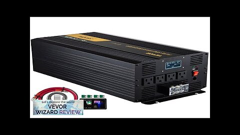 VEVOR Pure Sine Wave Inverter 3500 Watt Power Inverter DC 24V Review