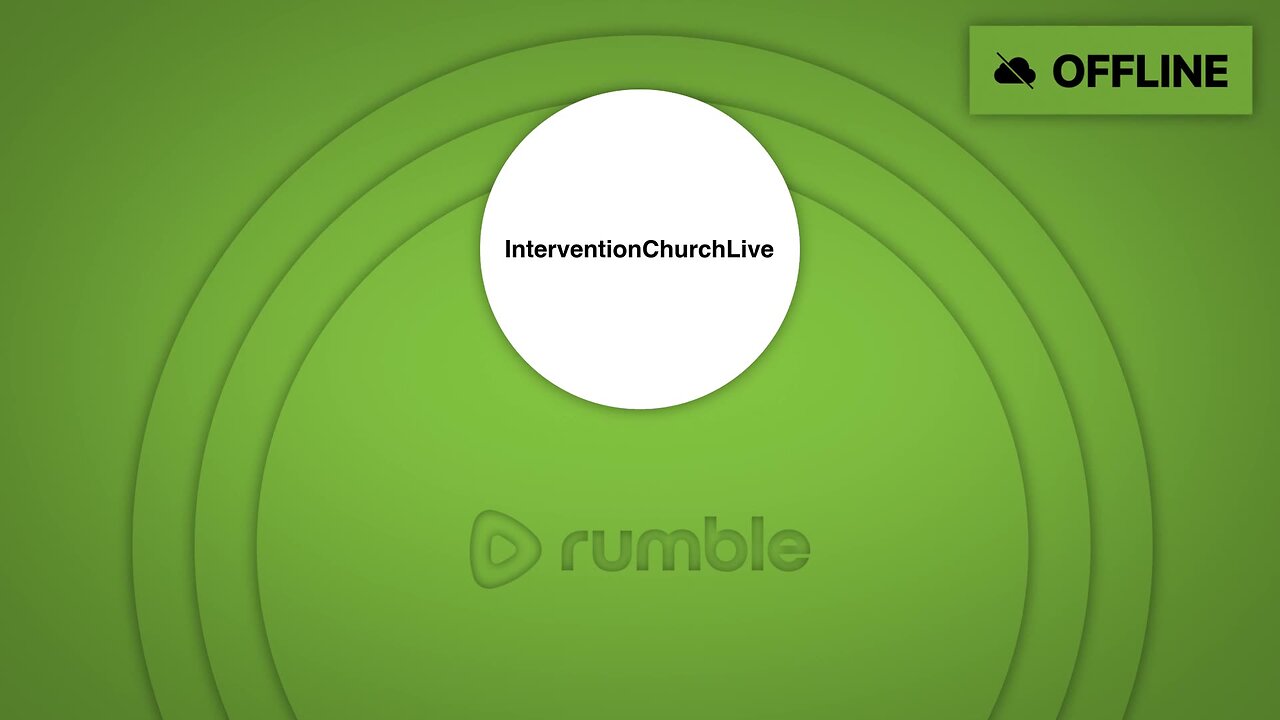 Intervention Church Live Sunday PM Services 1-12-25