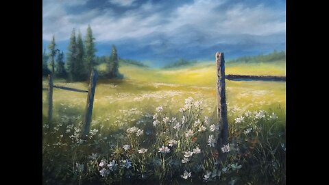 Flower Meadow | Paint with Kevin Hill