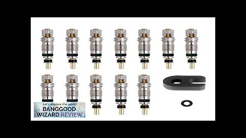 Deemount Bike Tubes Service Parts 12PCS Top Quality Presta Valve Core Brass Review