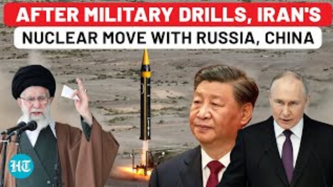 After Military Drills, Iran's Nuclear Move With Russia, China: Trump Surprised After Letter Fails?