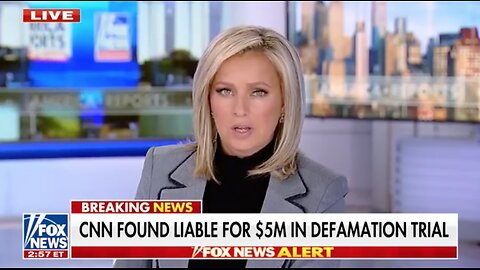 BREAKING NEWS: CNN Found Liable for $5 Million in Defamation case