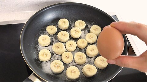 The Famous Cake with 1 Egg and 2 Bananas