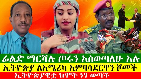 ፊልድ ማርሻሉ ጦሩን አስወጣለሁ አሉ፣ ኢትዮጵያዊቷ ከሞት ነፃ ወጣች፣ ኢትዮጵያ ለአሜሪካ አምባሳደርዋን ሾመች፣ ዘውዱ ሾው Zewdu show