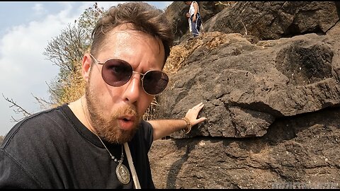 I climbed an ancient mountain in India and found this