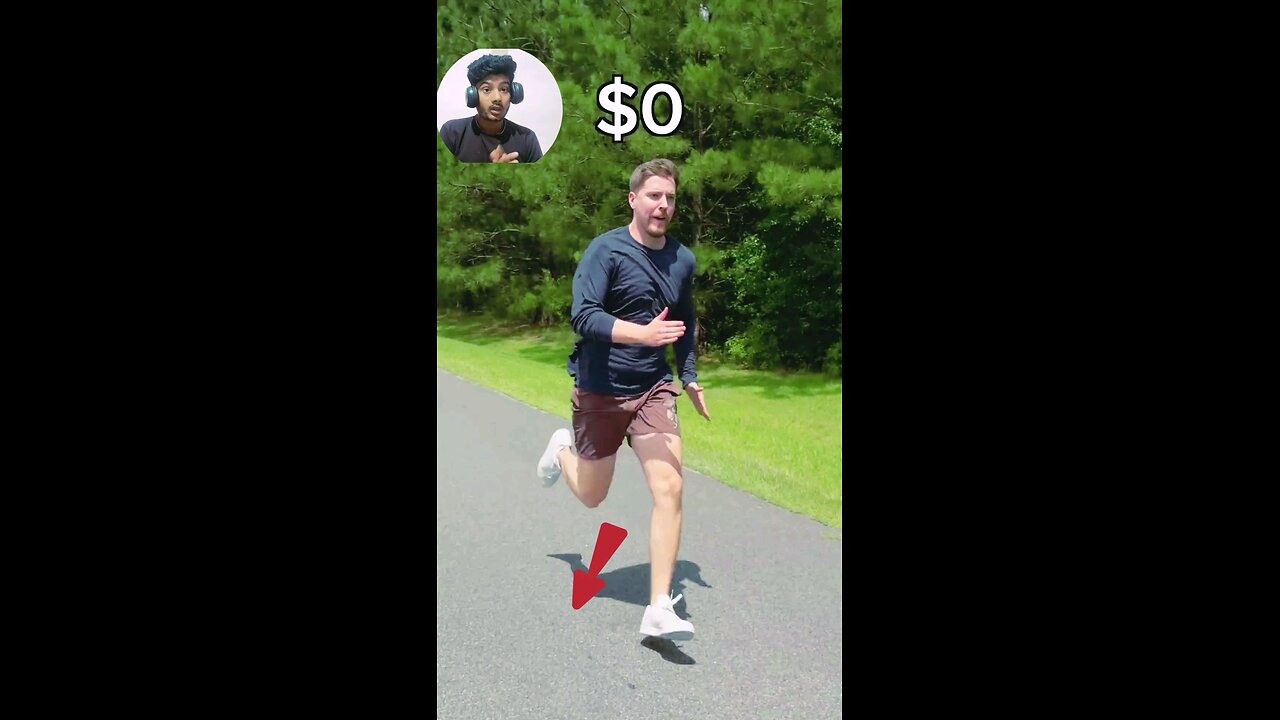 mrbeast vs money hold and running challenge! mrbeast new hindi 😱