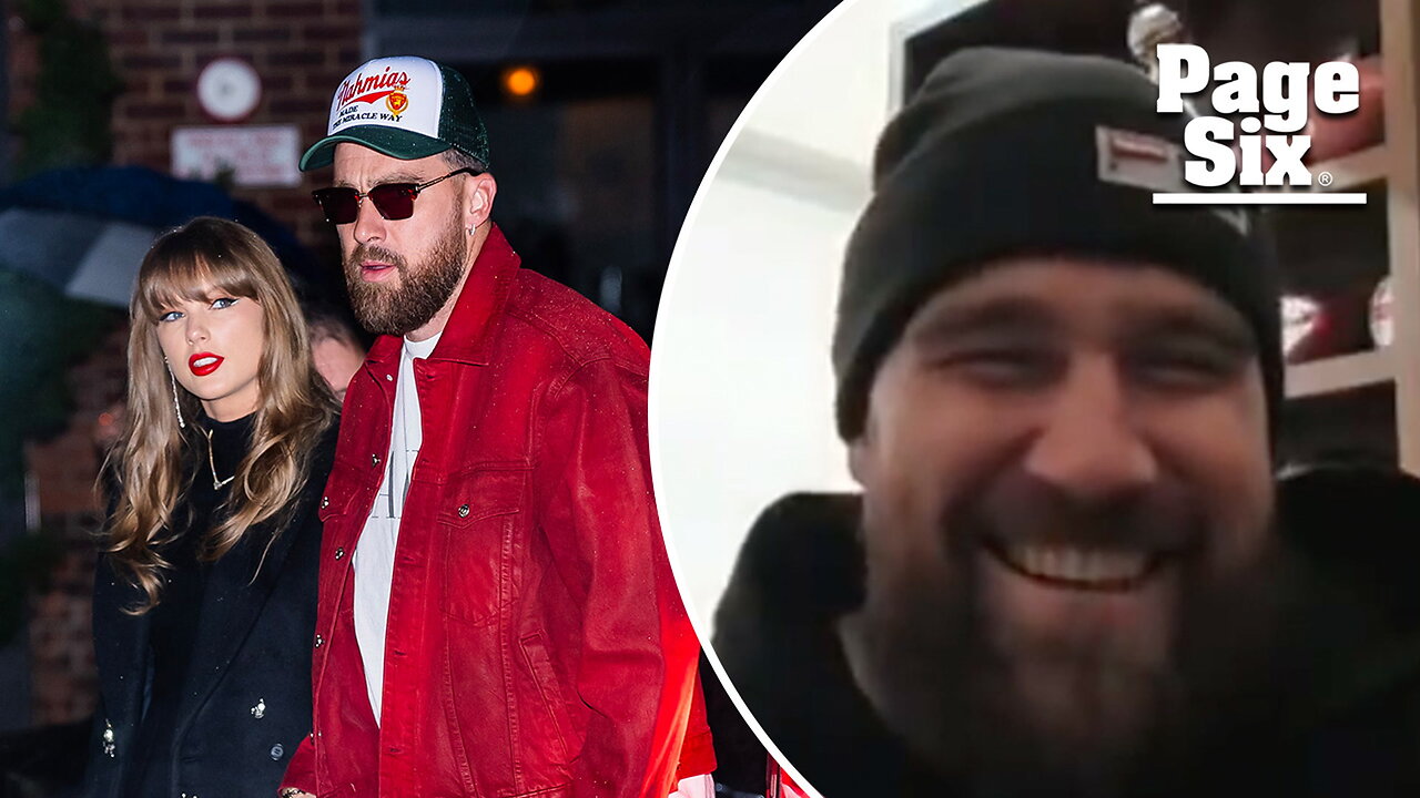 Travis Kelce hints Taylor Swift's 'aura' will be present for playoff games