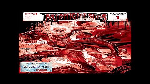 Midnight Sons: Blood Hunt #1 (2nd Printing Ken Lashley Blood Soaked Variant) Review