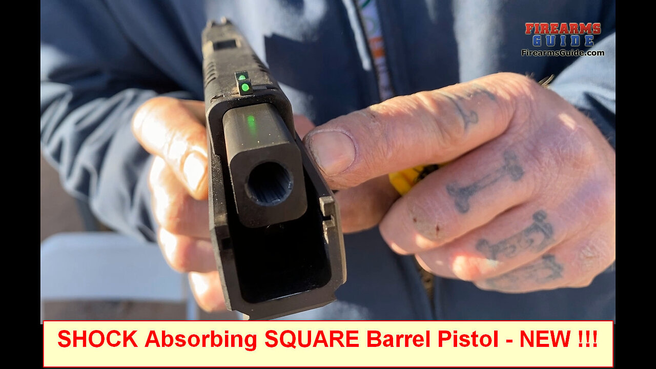 SQUARE Barrel Pistol - Rock Island Armory RIA 5.0E Series Pistol at the SHOT Show 2025