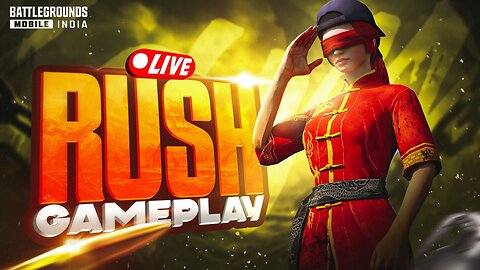 PUBG BGMI LIVE STREAM FULL RUSH GAMEPLAY