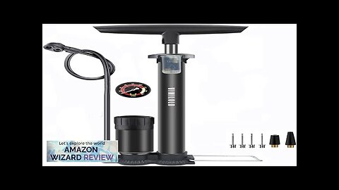 Bike Pump Air Bicycle Pump Inflator with Pressure Gauge for Presta Review